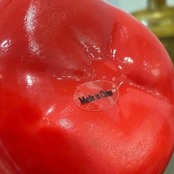 Vintage New York Life Apple Trinket Box‎ Desk Decor - Picture 2 of 7